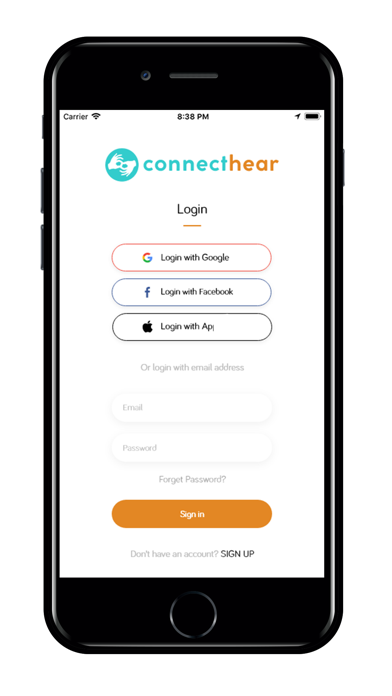 ConnectHear Customer Screenshot