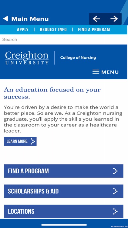 Creighton Nursing Leadership screenshot-5
