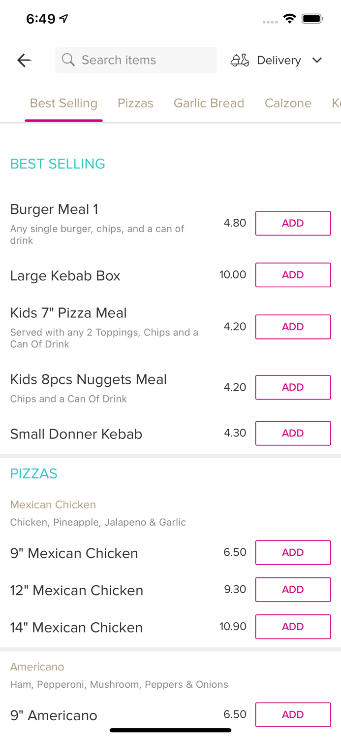 Pizza Parlour Bolton