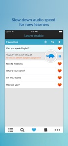 Learn Arabic Travel Phrasebook screenshot #3 for iPhone