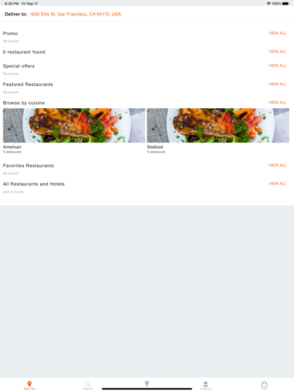 Screenshot #6 pour FoodMall