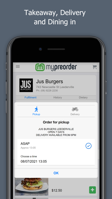 mypreorder - food & drink Screenshot