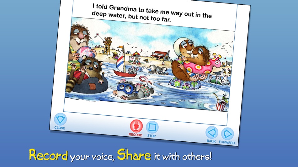 #4. Just Grandma and Me (iOS) Podle: Oceanhouse Media
