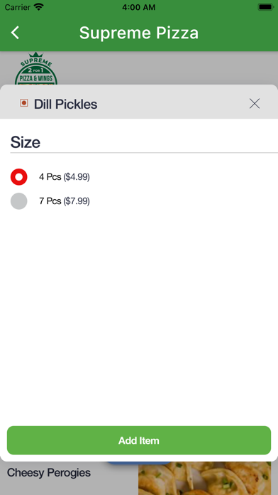 Supreme Pizza Screenshot