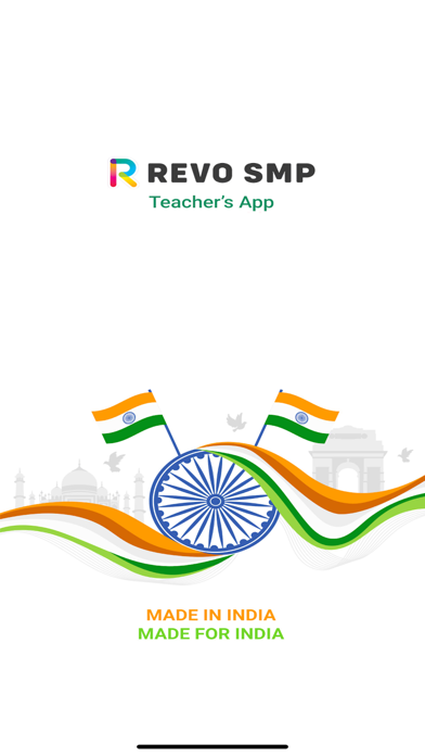 Revo Teacher App Screenshot