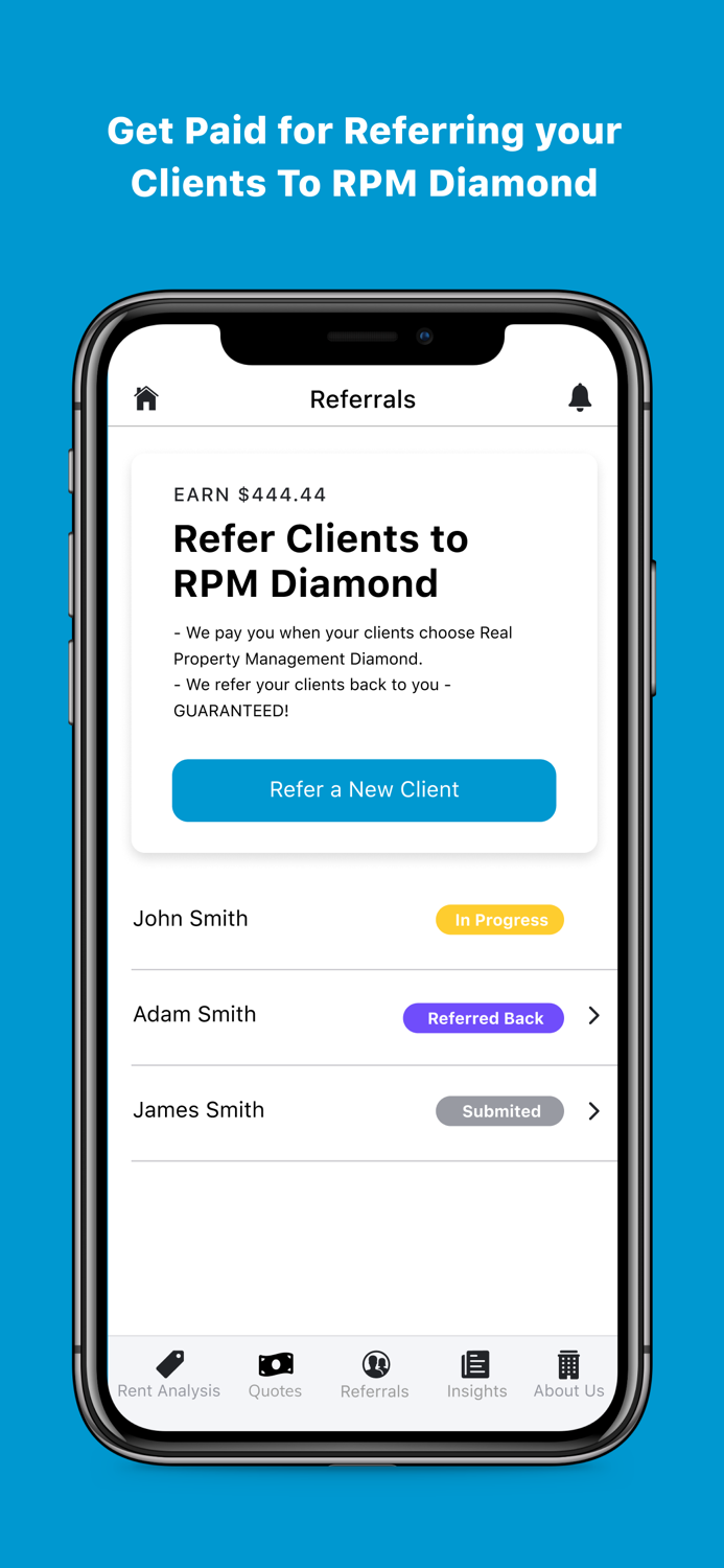 RPM Diamond ReferApp