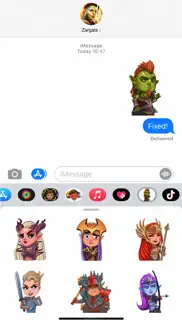 raid sticker pack iphone screenshot 2