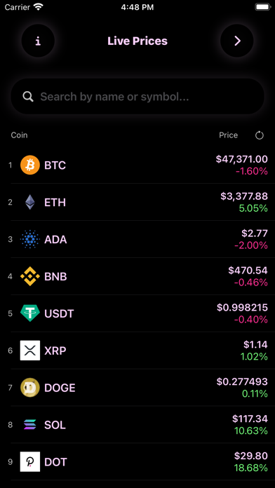 Crypto Bucket Screenshot