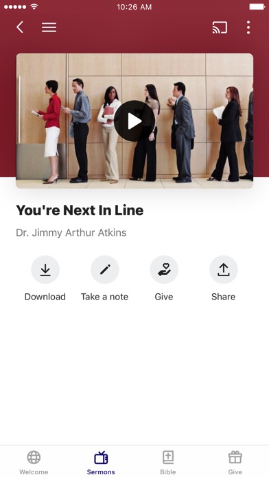 True Worship Church App Screenshot