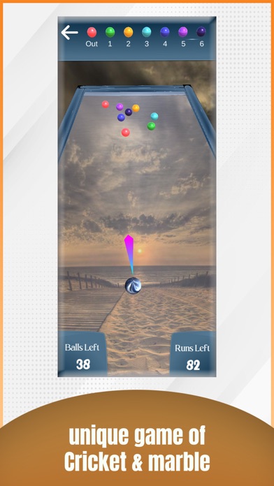 Screenshot #3 pour Swipe Marble - Cricket Game