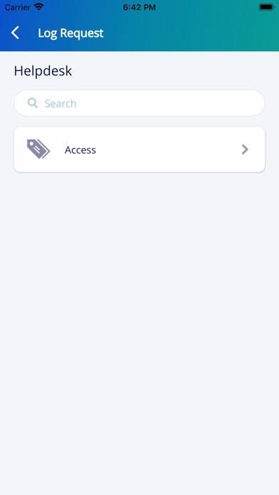 SymphonyAI Helpdesk Screenshot