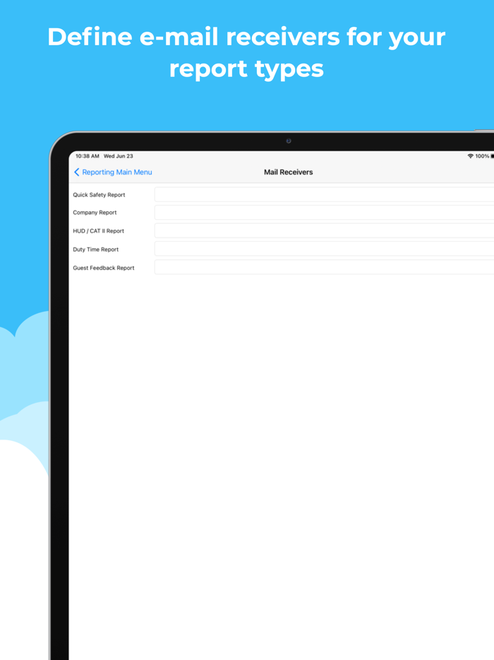 Aviation Report Templates