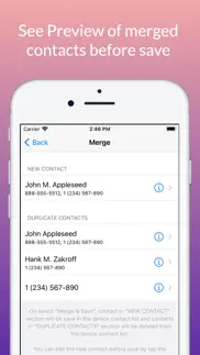 contact manager + iphone screenshot 2