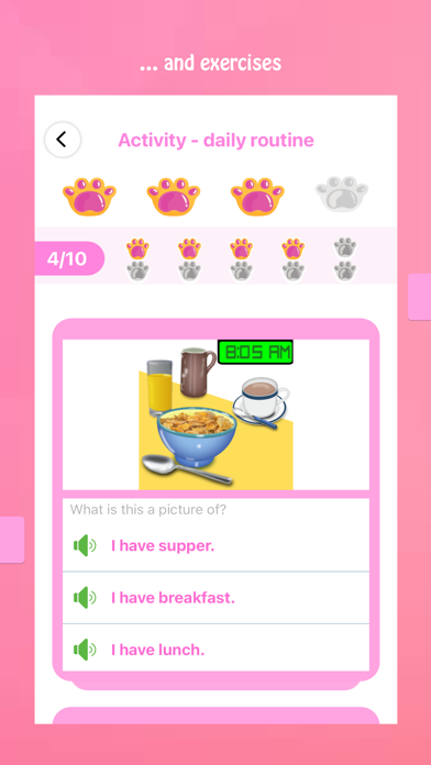 English - Basic Vocabulary Screenshot