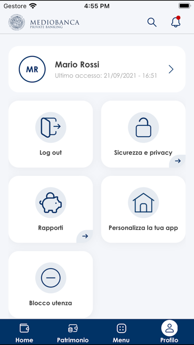 Mediobanca PB Screenshot