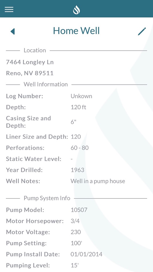 #1. Know My Water (iOS) 由: Know My Well, LLC