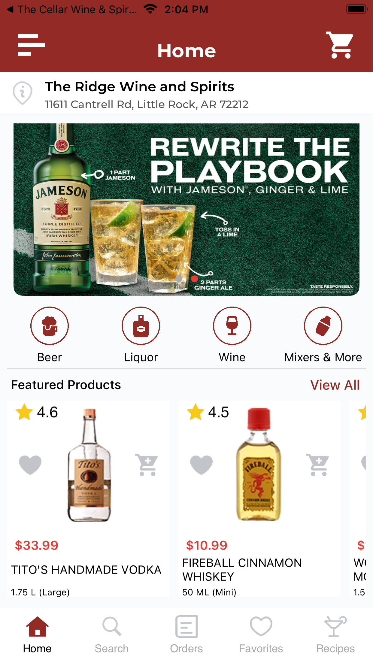 The Ridge Wine & Spirits