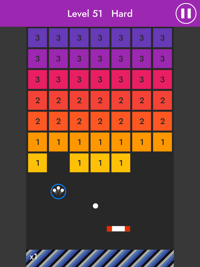 Bricks Breaker Gradation