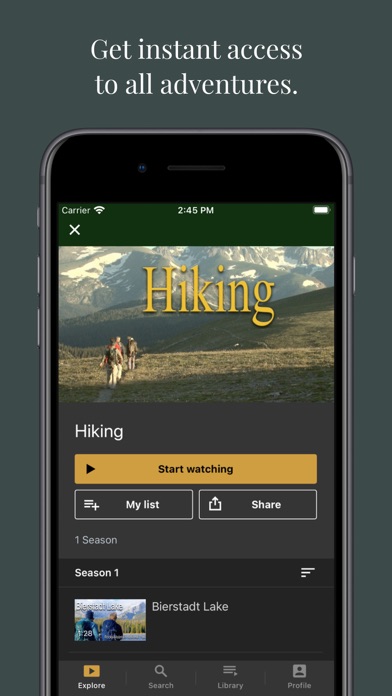 Rocky Mountain Channel Screenshot