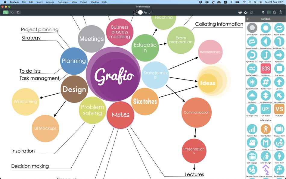 #4. Grafio - Diagram Maker (macOS) 由: Ten Touch Ltd.