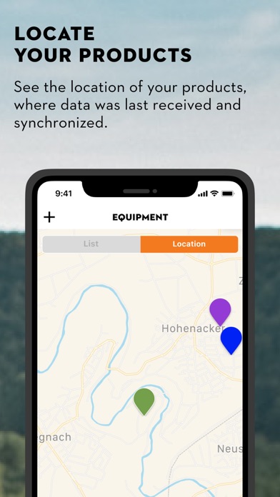 Screenshot of STIHL connected4