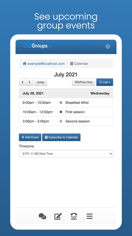 #4. Groups.io App (iOS) Podle: Groups.io, Inc