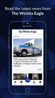 the wichita eagle news iphone screenshot 1