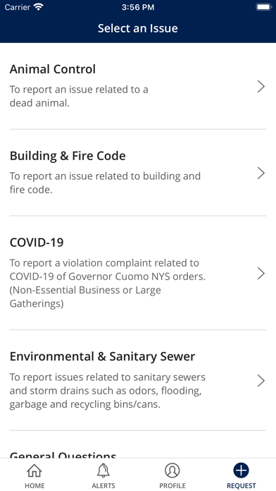 Clarkstown 311 Screenshot 2 - AppWisp.com Clarkstown 311 Screenshot 2 - AppWisp.com