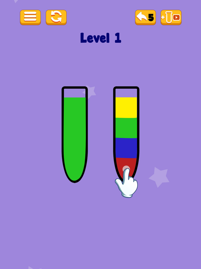 Water Sort Puzzle Sorting