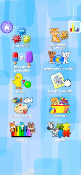 Game screenshot Animals and fun colors apk