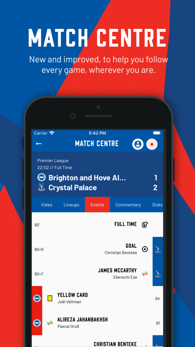 Crystal Palace FC Screenshot