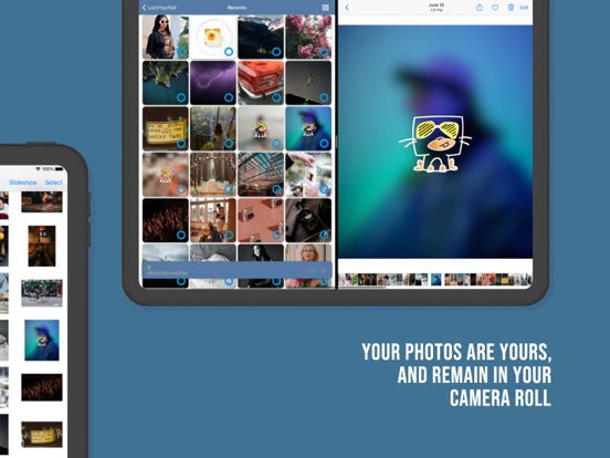 Lock Your Roll iPad screenshot 5 - Photo & Video app