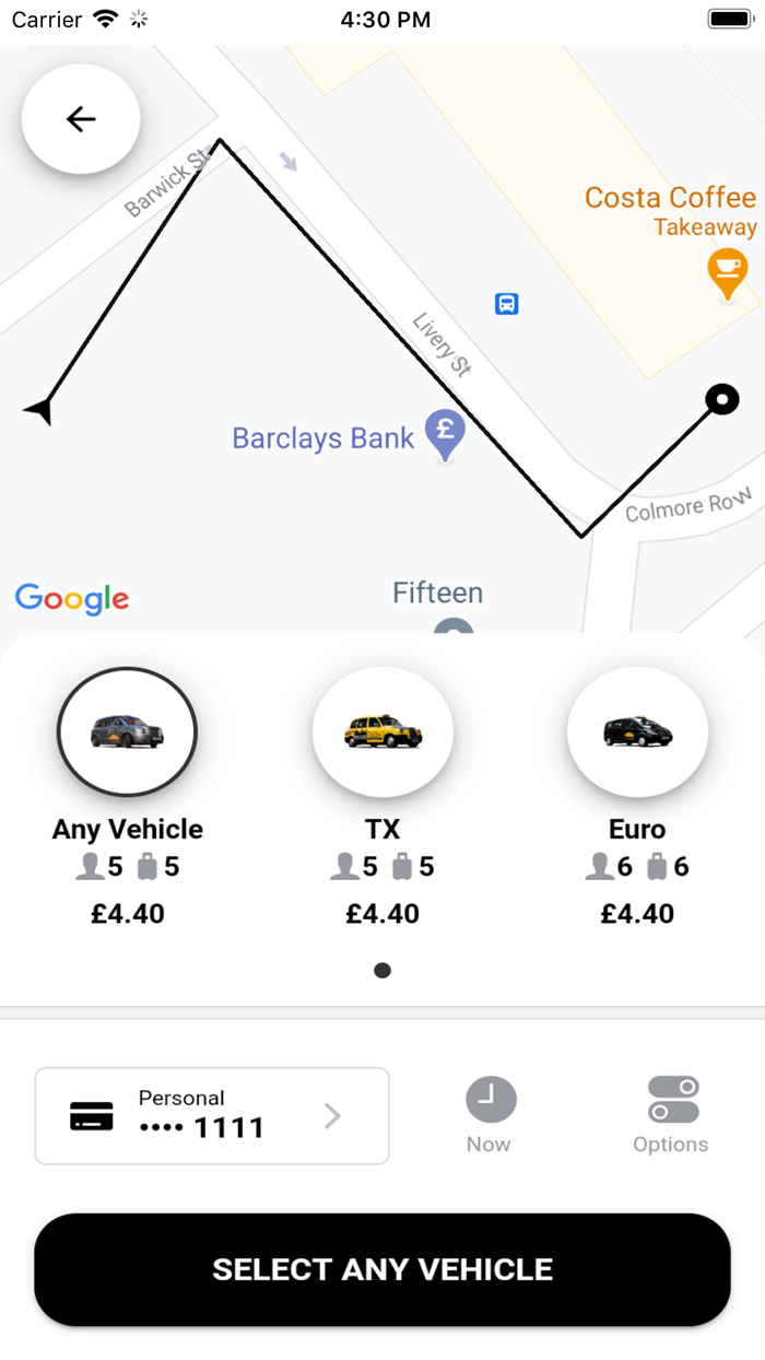 T.O.A Taxis Birmingham