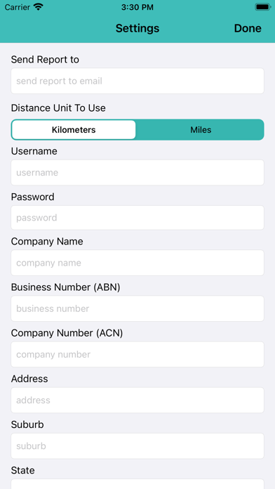Plant PreStart Checklist Screenshot