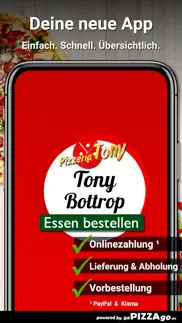 pizzeria tony bottrop iphone screenshot 1