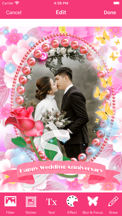 Anniversary Photo Frames Screenshot