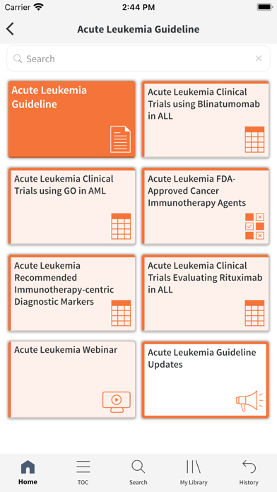 SITC Immunotherapy Guidelines Screenshot