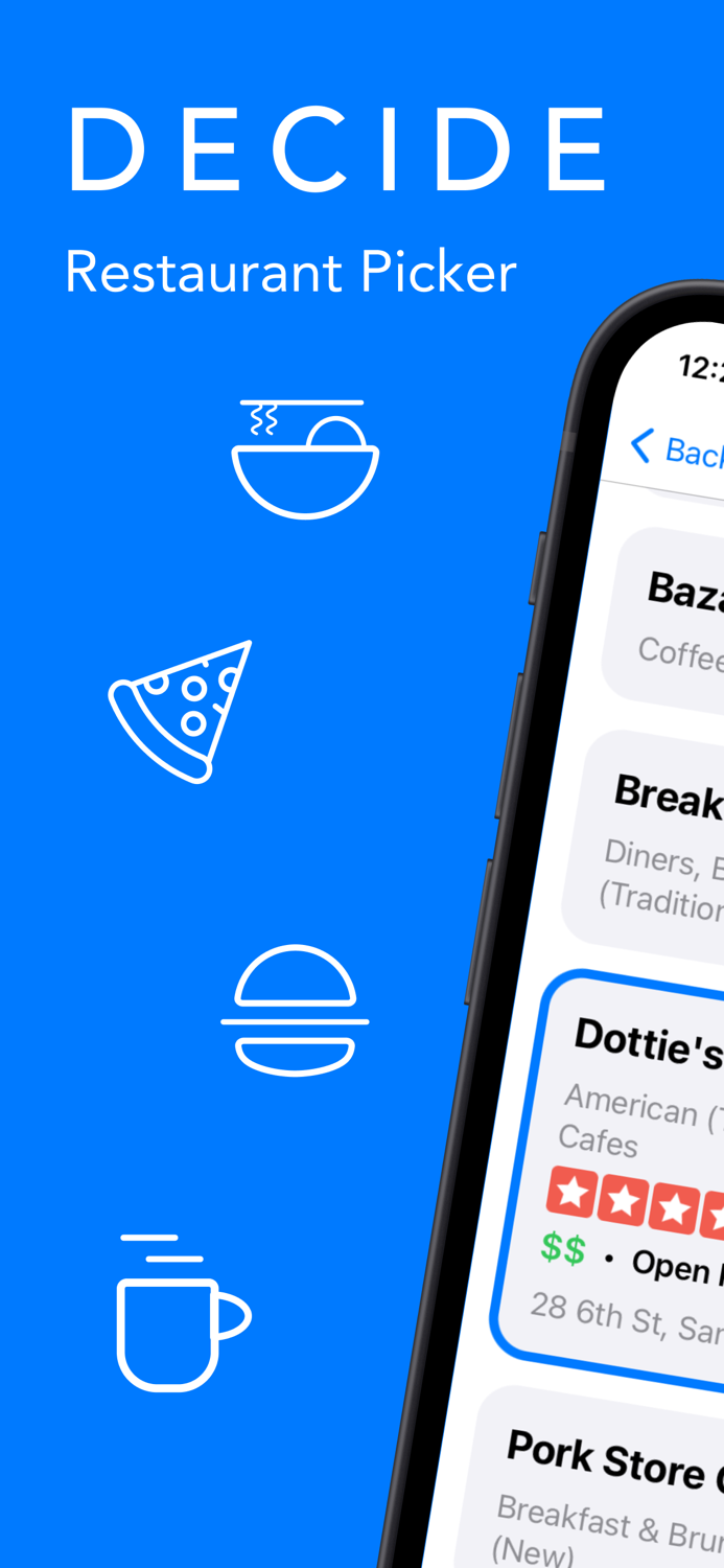 Decide - Restaurant Roulette