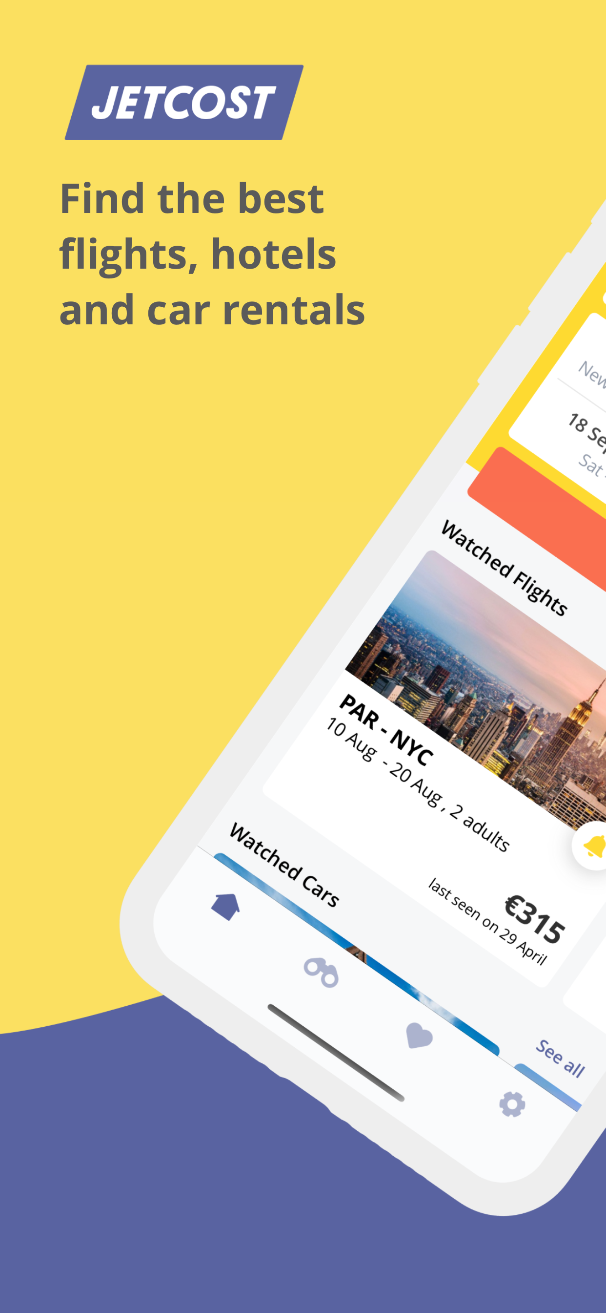Jetcost: flights, hotels, cars