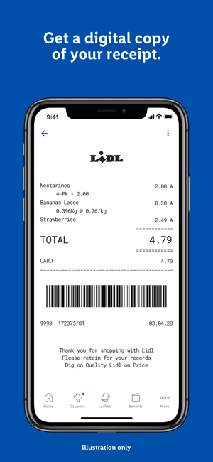 Lidl Plus Screenshot
