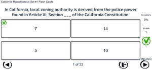 CA Real Estate Exam Flashcards screenshot #8 for iPhone