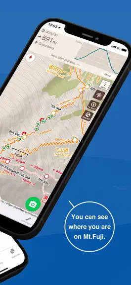 Game screenshot Mt. Fuji - GPS Trail Map apk