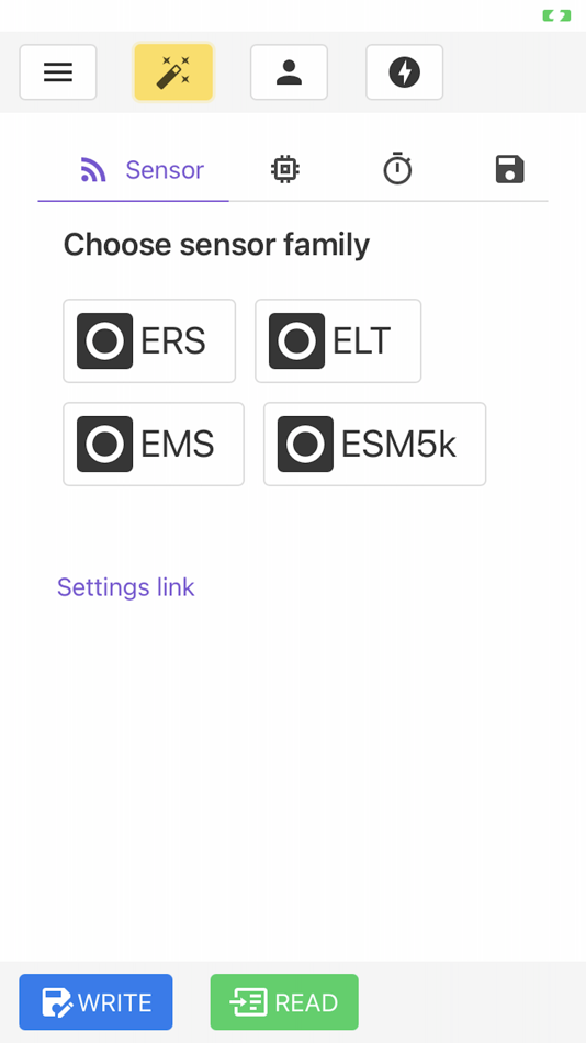 #3. Sensor settings (iOS) 来自: ELSYS