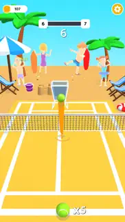 tennis bouncing master 3d iphone screenshot 1