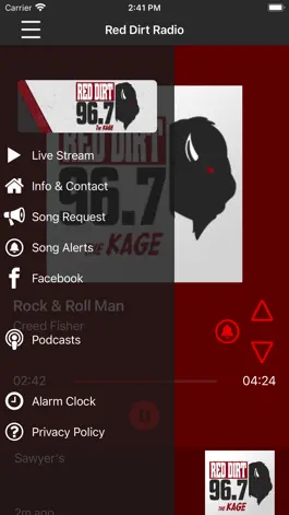 Game screenshot Red Dirt Radio 96.7 The KAGE apk