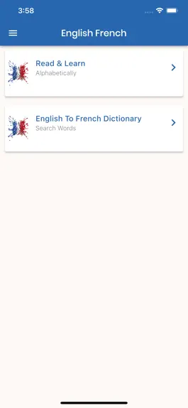 Game screenshot Learn French From English mod apk