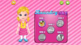 Game screenshot Laundry Raya girls activities apk