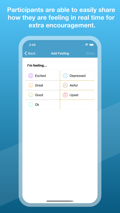 Support Groups Screenshot