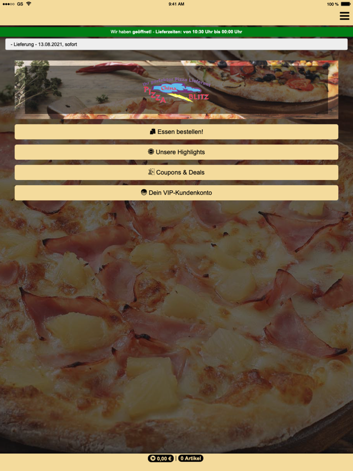 Pizza Blitz Heimerdingen