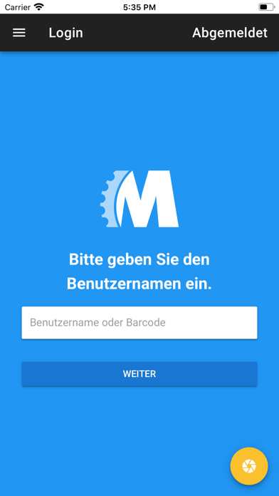 TicketMachine ScanApp Screenshot